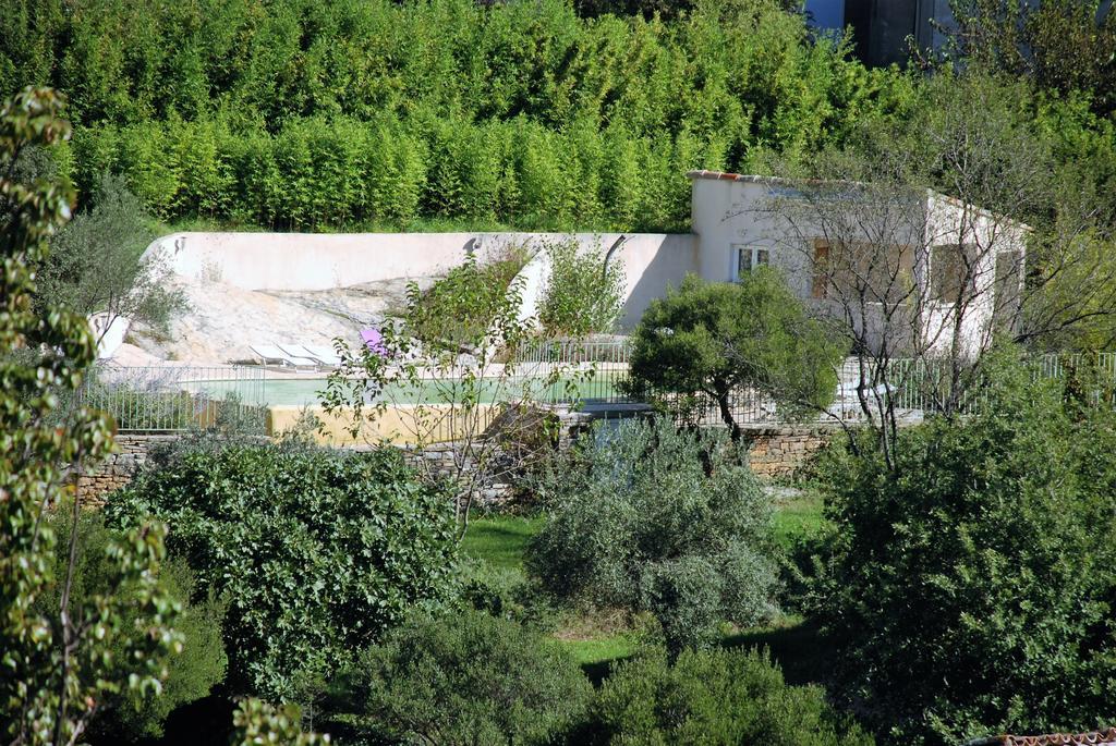 Les Jardins Du Mas Evesque Bed & Breakfast Rousson  Exterior photo